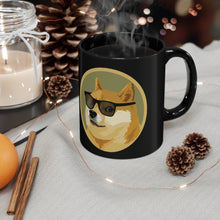 Load image into Gallery viewer, Doge Black mug 11oz