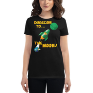 To The Moon - Women's short sleeve t-shirt